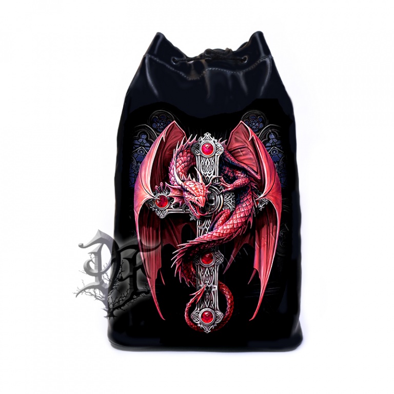 картинка Торба Дракон красный от магазина Darkforest