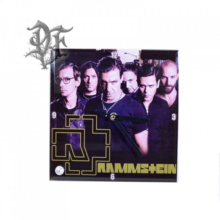 картинка Часы настольные Rammstein группа от магазина Darkforest