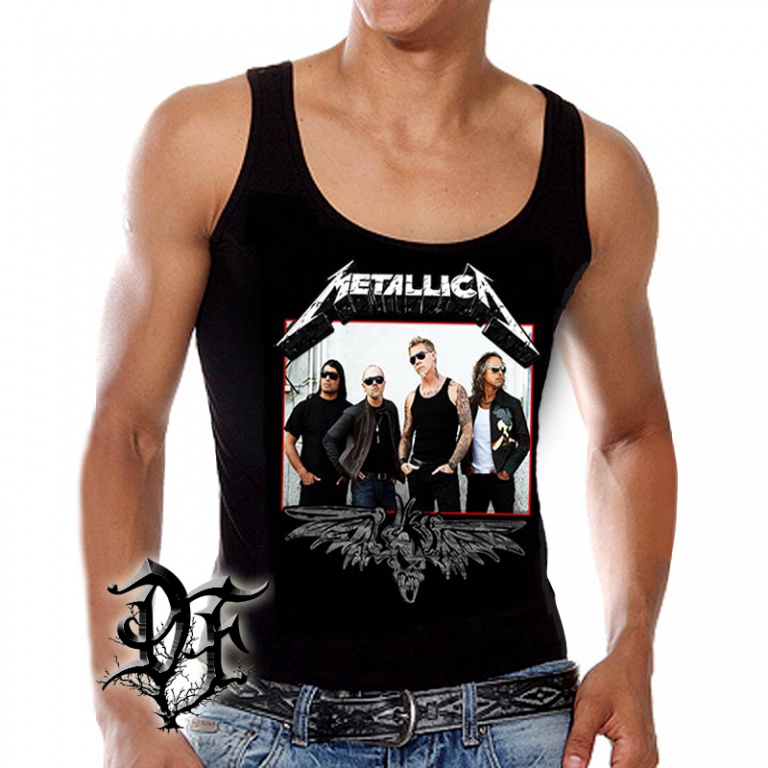 картинка Майка Metallica фото группы от магазина Darkforest
