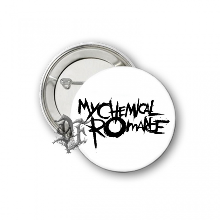 картинка Значок My Chemical Romance надпись от магазина Darkforest