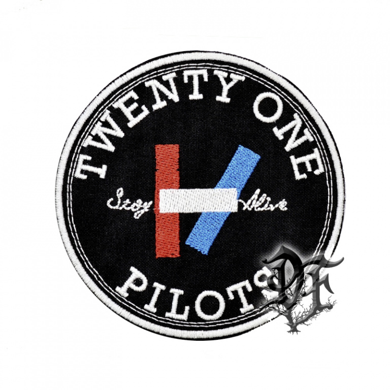 картинка Нашивка Twenty One Pilots круглая от магазина Darkforest
