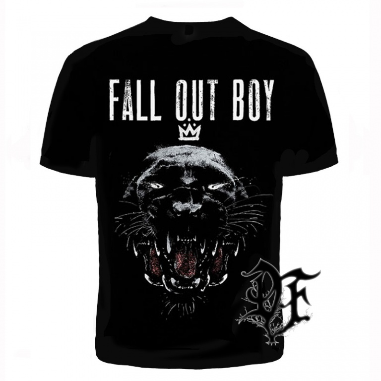 Футболка Fall Out Boy с логотипом