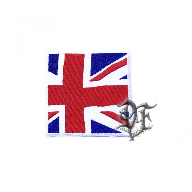 картинка Нашивка Британский флаг квадратная от магазина Darkforest