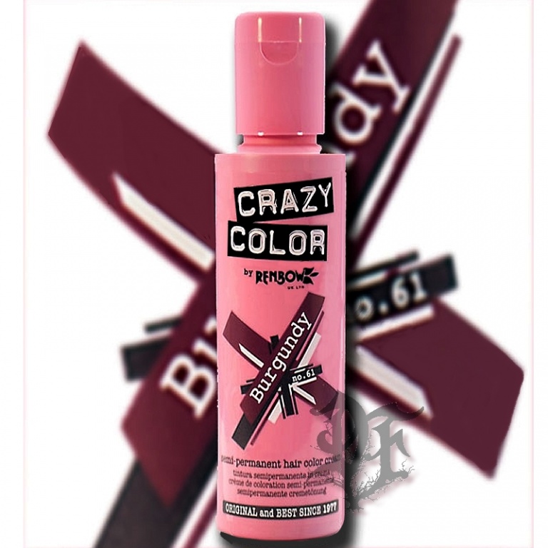 картинка Краска Crazy color Burgundy от магазина Darkforest