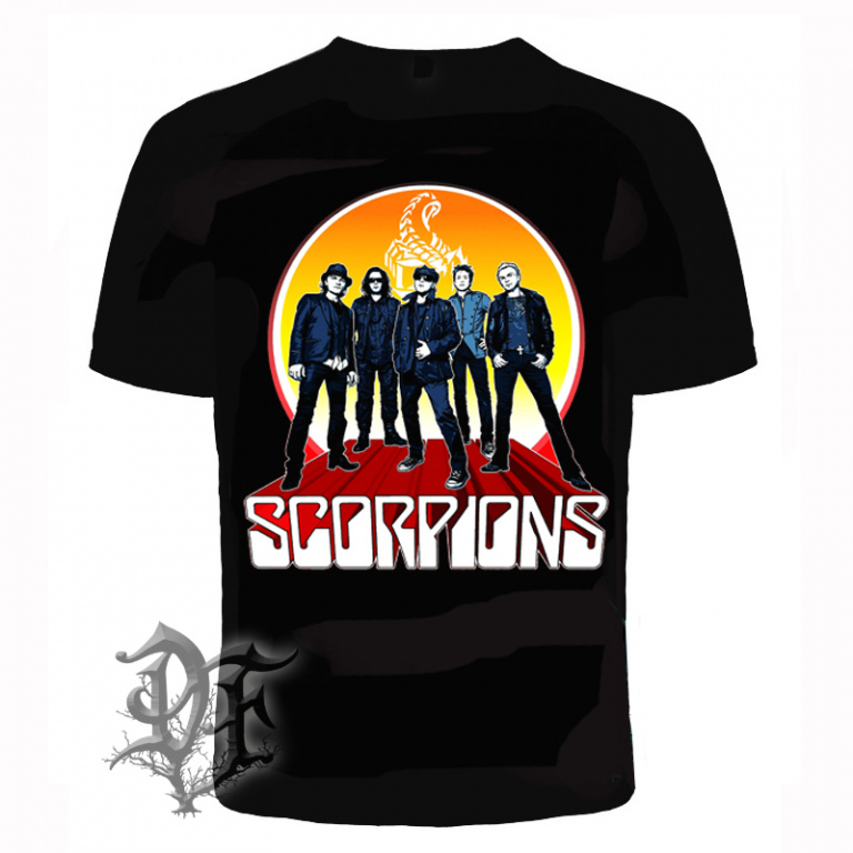 картинка Футболка Scorpions логотип от магазина Darkforest