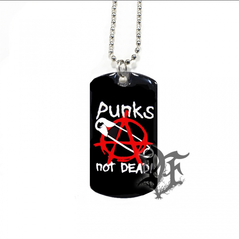 картинка Жетон Punks not dead от магазина Darkforest