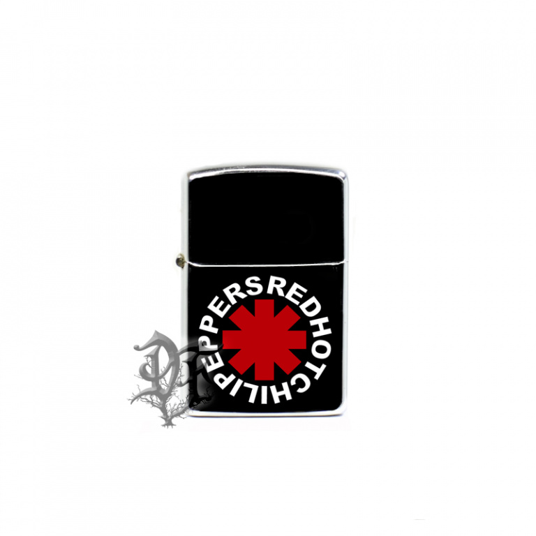 Зажигалка Red hot chili peppers с логотипом