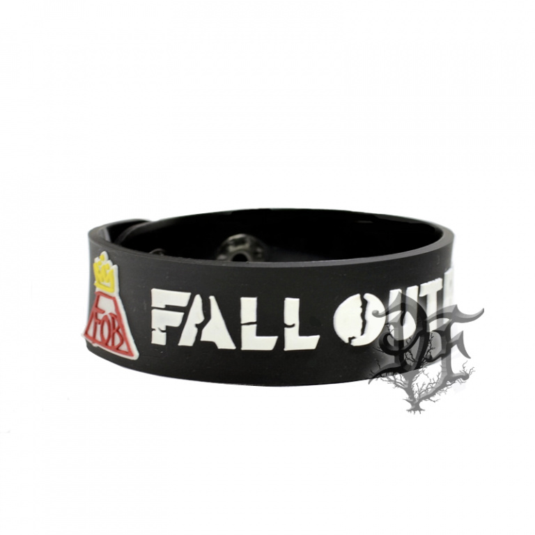 картинка Браслет Fall Out Boy силиконовый от магазина Darkforest