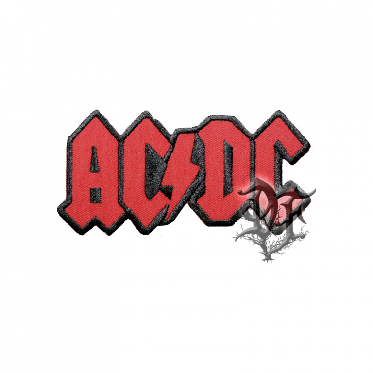 картинка Нашивка AC/DC красная от магазина Darkforest