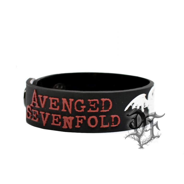 картинка Браслет Avenged Sevenfold силиконовый большой от магазина Darkforest