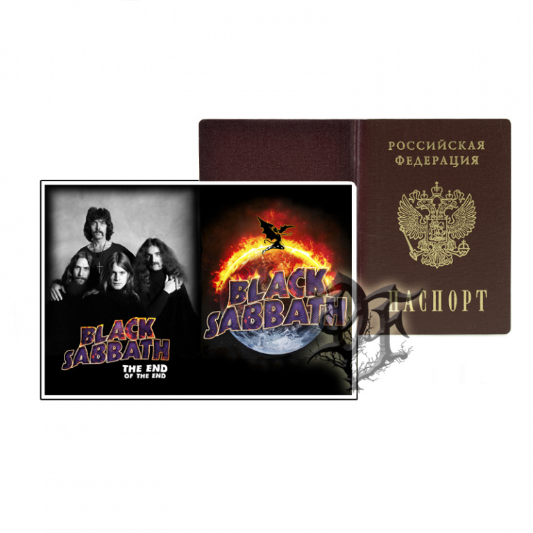картинка Обложка для паспорта Black Sabbath альбом от магазина Darkforest