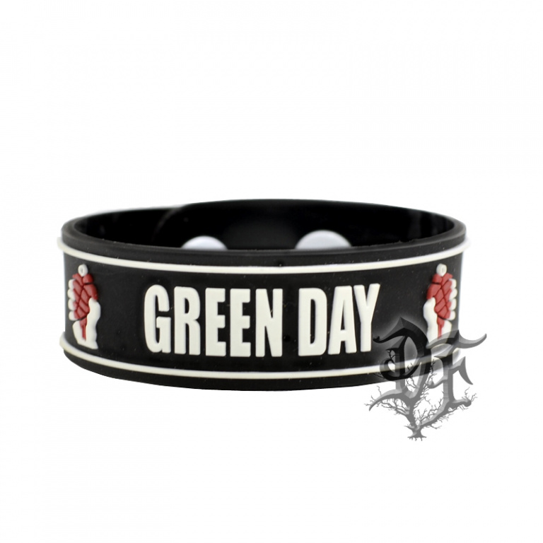 картинка Браслет Green Day силиконовый от магазина Darkforest