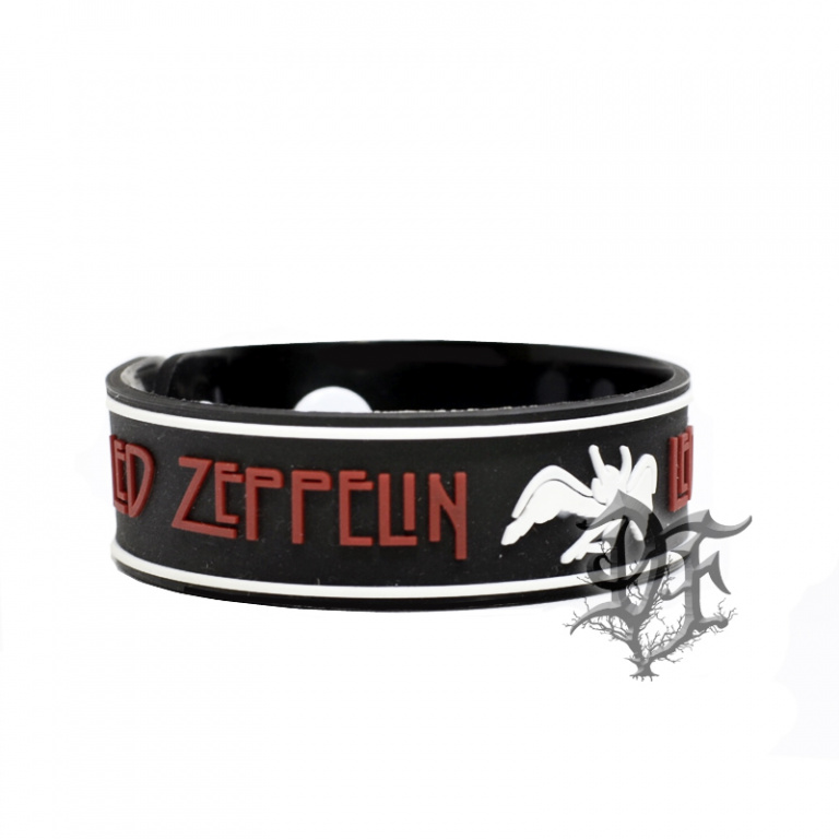 Браслет Led Zeppelin силиконовый логотип