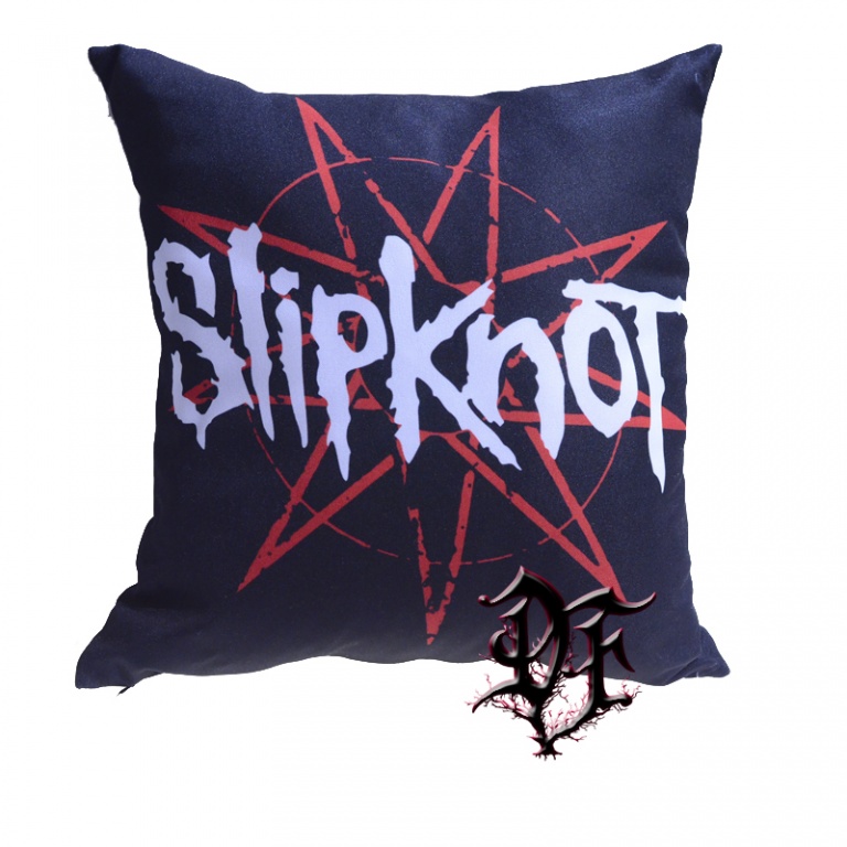 картинка Подушка slipknot логотип от магазина Darkforest