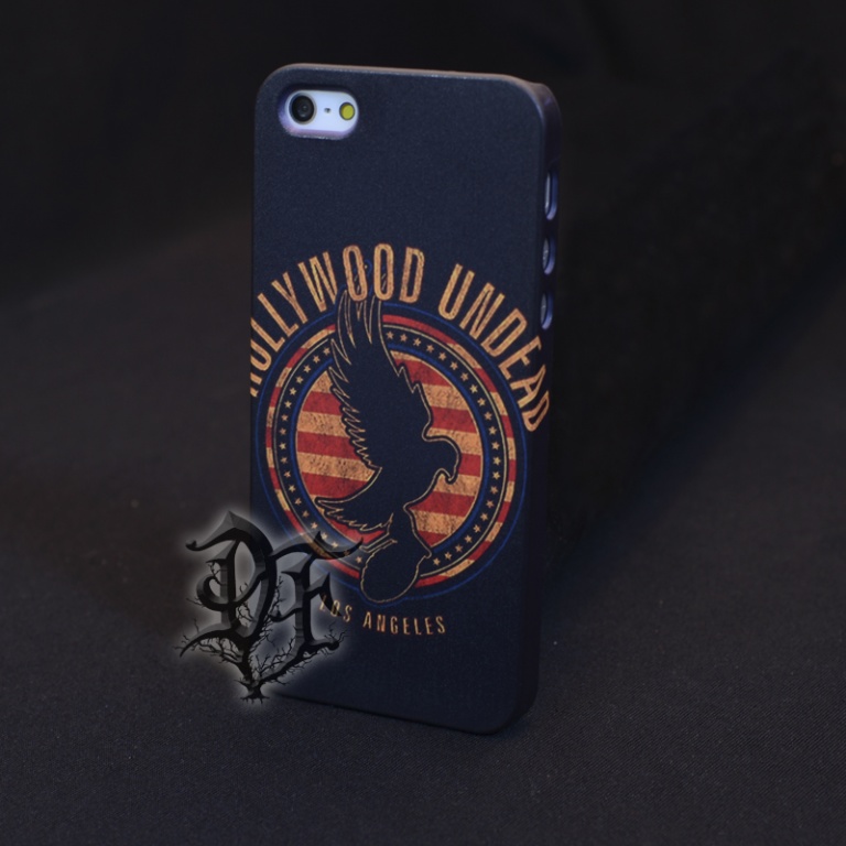 Чехол для  iPhone 5 Hollywood Undead логотип