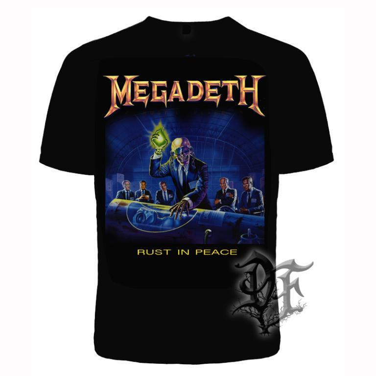 картинка Футболка Megadeth rust от магазина Darkforest