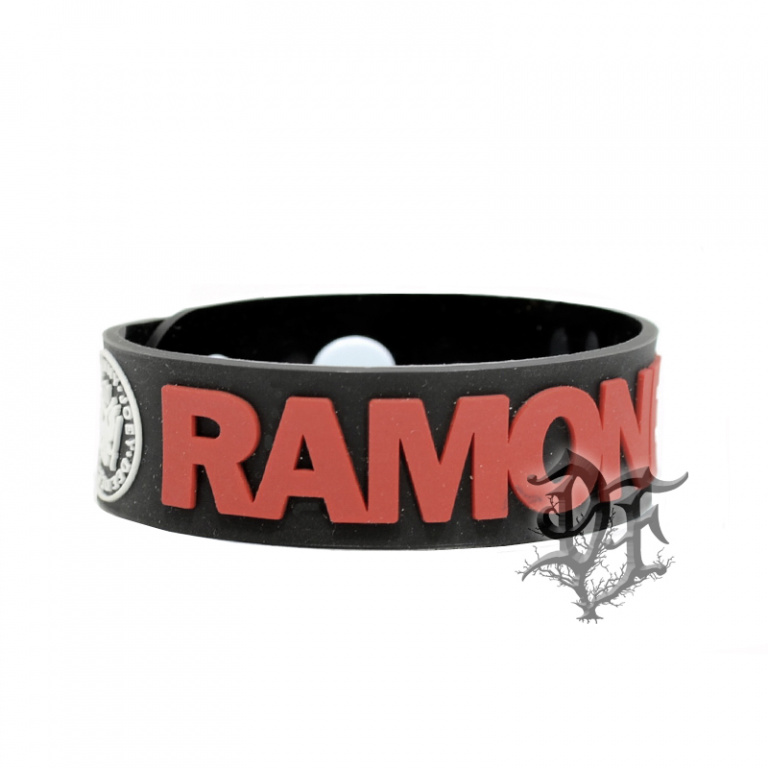 картинка Браслет Ramones силиконовый надпись от магазина Darkforest