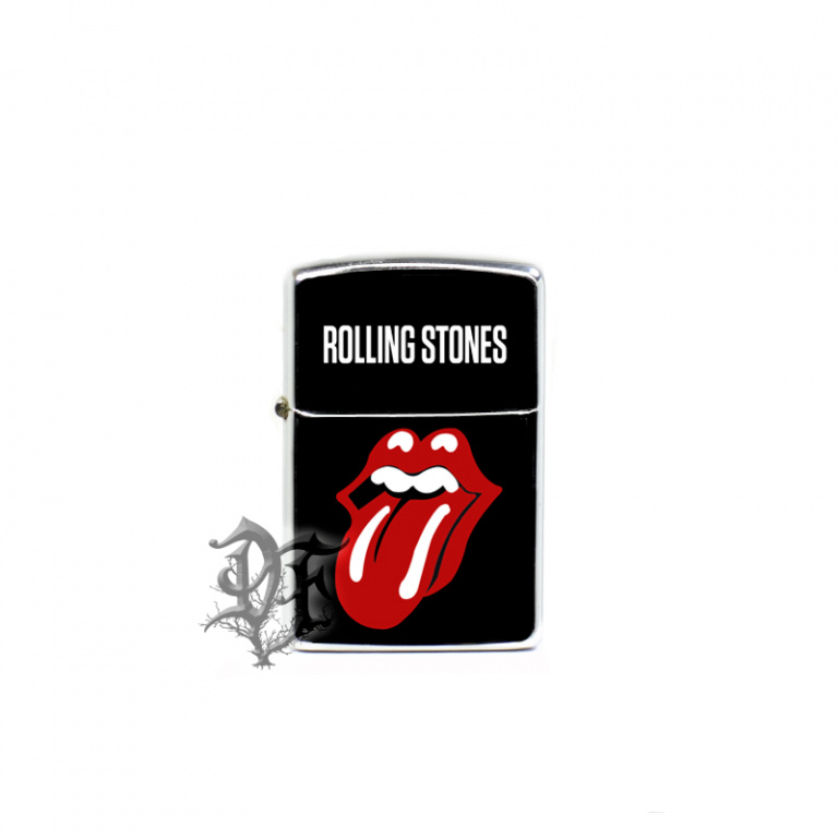 картинка Зажигалка Rolling stones с логотипом от магазина Darkforest