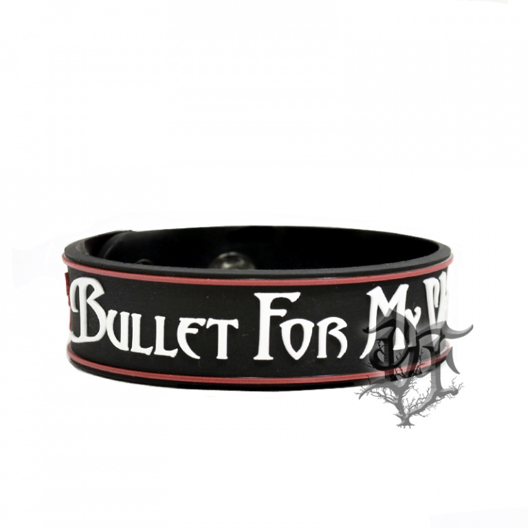 картинка Браслет Bullet for my Valentine силиконовый название от магазина Darkforest