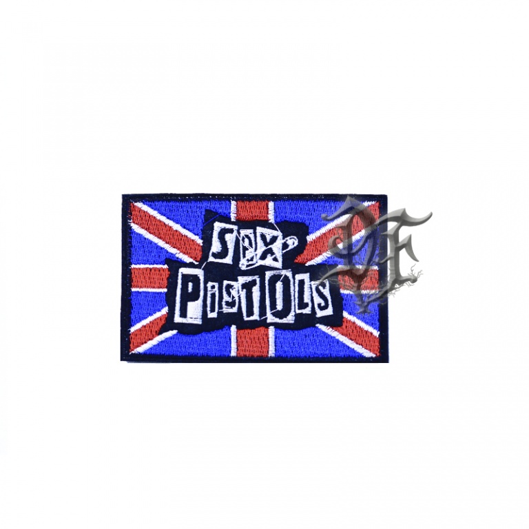 картинка Нашивка Sex Pistols с британским флагон от магазина Darkforest
