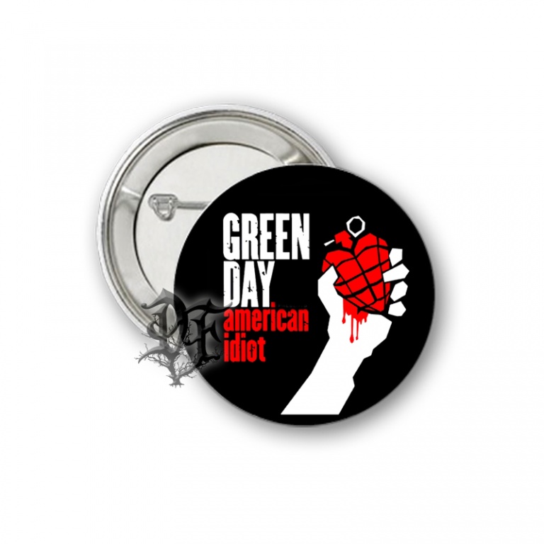 картинка Значок Green Day American Idiot от магазина Darkforest