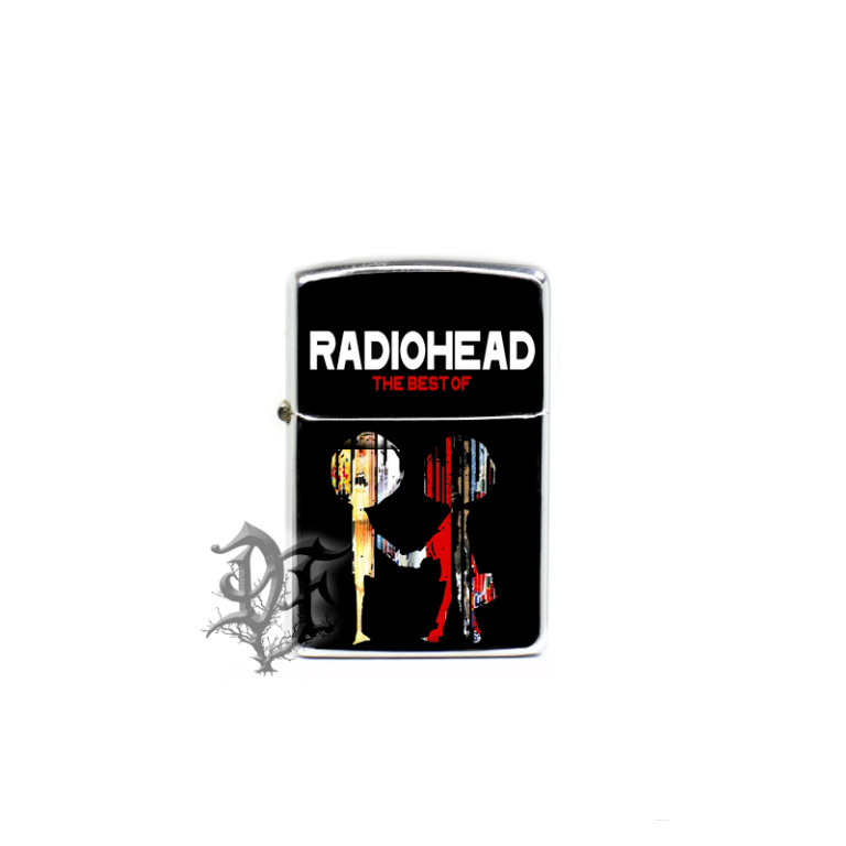 картинка Зажигалка Radiohead the best of от магазина Darkforest