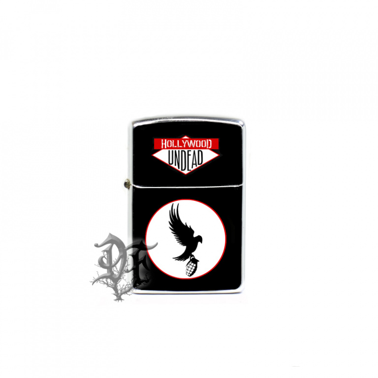 картинка Зажигалка Hollywood undead с логотипом от магазина Darkforest