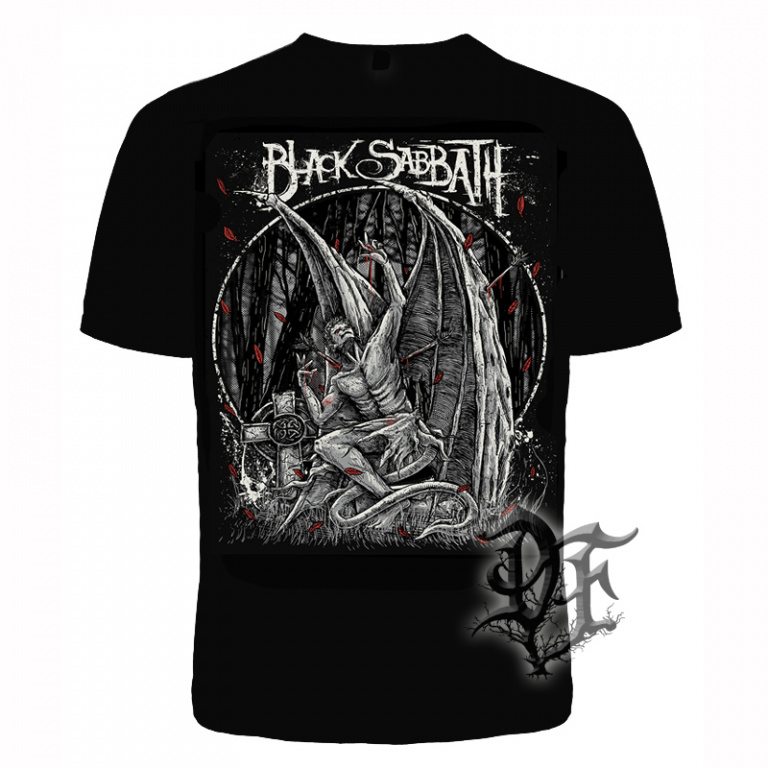 картинка Футболка Black Sabbath логотип от магазина Darkforest