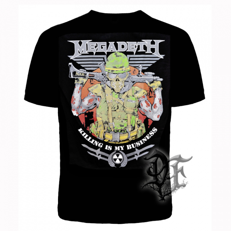 картинка Футболка Megadeth Killing от магазина Darkforest