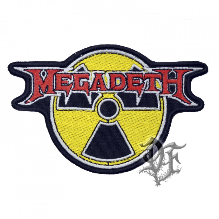 картинка Нашивка Megadeth радиация от магазина Darkforest