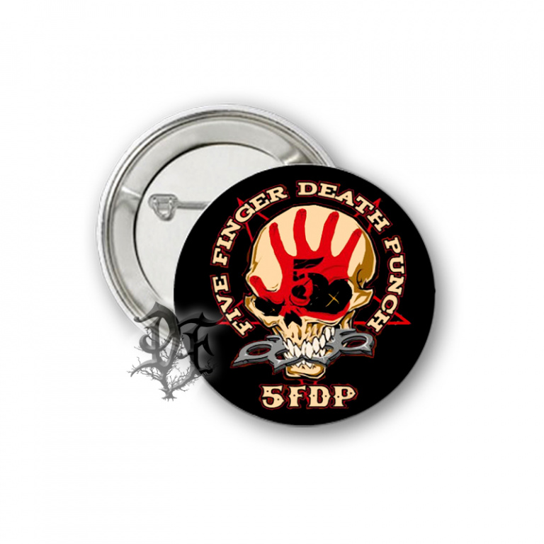 картинка Значок Five Finger Death Punch логотип от магазина Darkforest