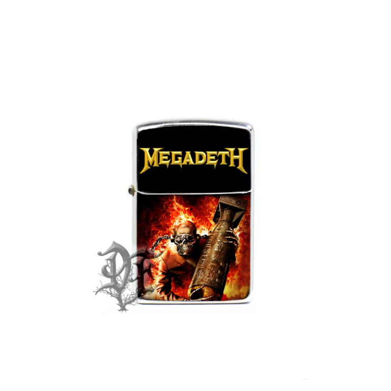 картинка Зажигалка Megadeth of Arsenal от магазина Darkforest