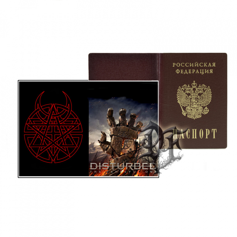 картинка Обложка для паспорта Disturbed от магазина Darkforest