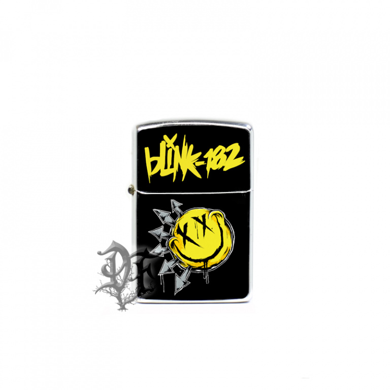 картинка Зажигалка Blink 182 логотип от магазина Darkforest