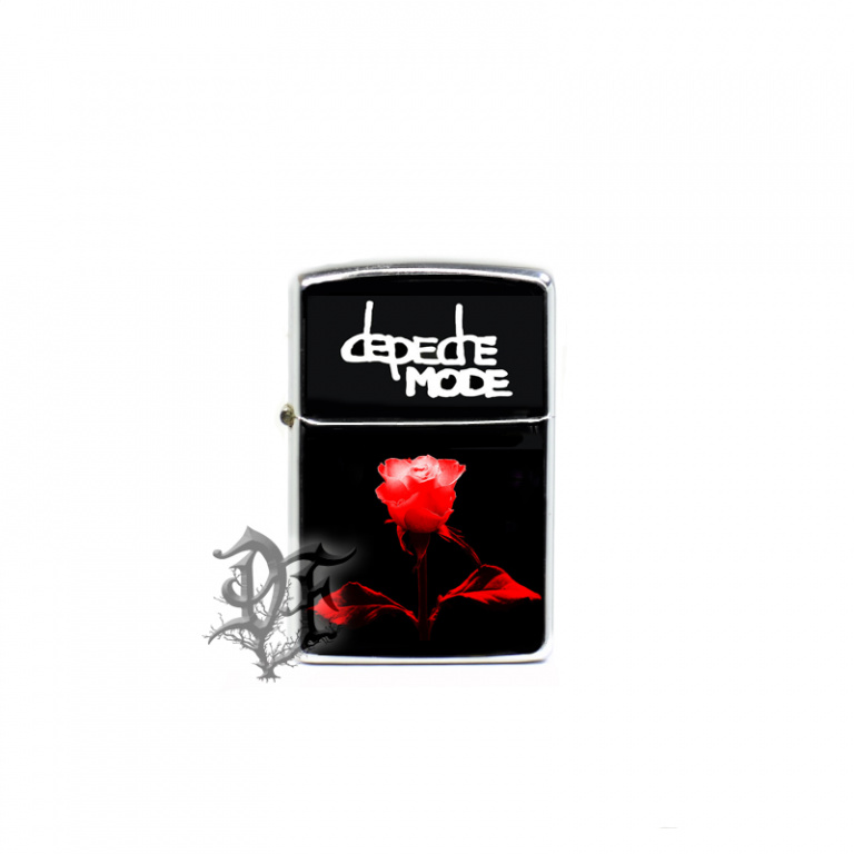 картинка Зажигалка Depeche Mode роза от магазина Darkforest