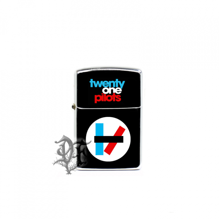 Зажигалка Twenty One Pilots логотип