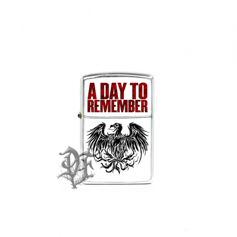 картинка Зажигалка A DAY TO REMEMBER с логотипом от магазина Darkforest